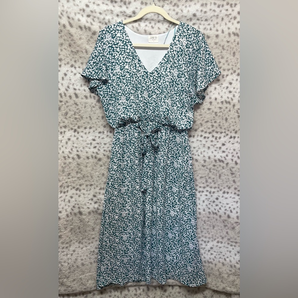 SIENNA SKY FLORAL DRESS